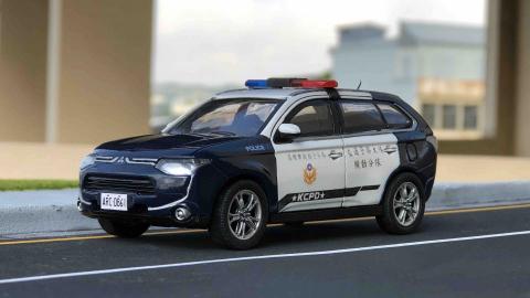 王呈功 - 1/43 高雄市政府警察局交通機動分隊（前）