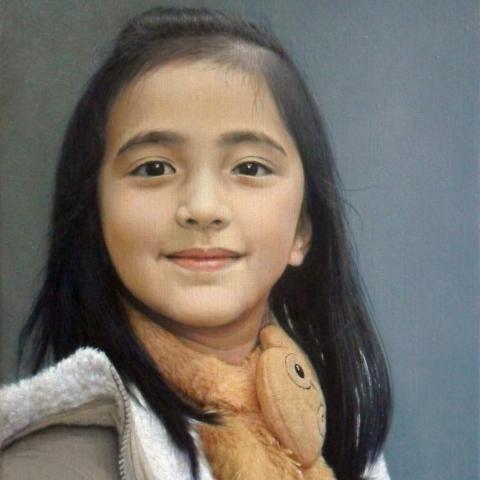 提供彩繪服務的專家李先生