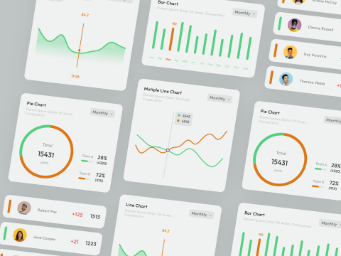 Awen Design 阿文設計 - 數據分析後台，SaaS之設計概念