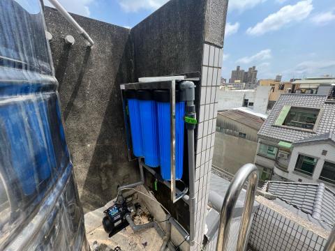 禾業工程 - 台南市三道過濾+馬達更換