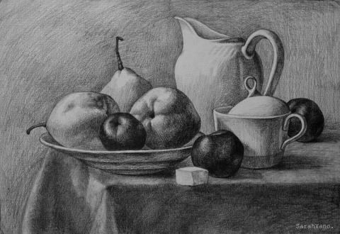 劉蕓瑤 - 鉛筆素描