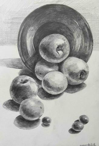 鄭筠臻 - 鉛筆素描