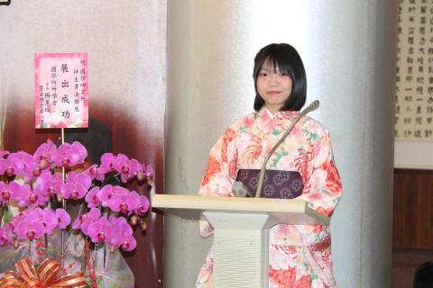 美玲（みれ） - 妙筆生花書法展—蕭蕭詩與花道書道的對話（活動主持人）2