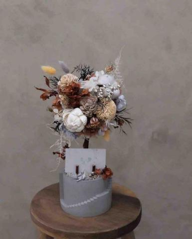 王小弟工程承包 - 彩色司曼特漆背景牆_hue花店 王小弟工程承包 - 彩色司曼特漆背景牆_hue花店