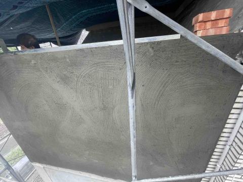 泥作阿漳 - 磚牆打底傍角