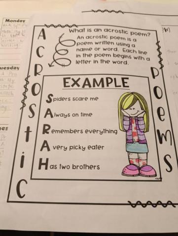 張國真 - 學生英文上課內容