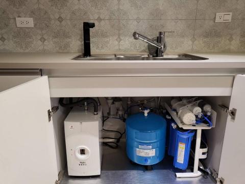 一丰淨水工坊 - 80加侖RO機+普德加熱器