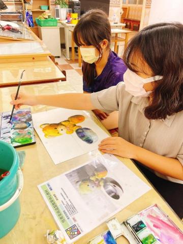 許曉綺 - 畫室教學-水彩靜物