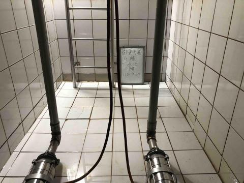 煌冠實業有限公司 - 下水池 清洗後