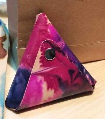 陳心音 - 皮革糊染零錢包