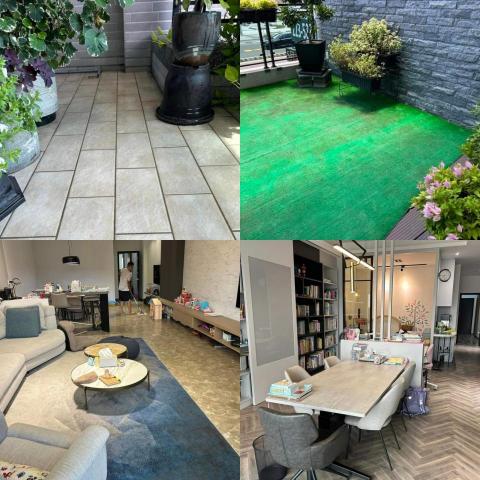 耀鑫清潔專門 - 文學才女網路作家，為我們清潔行的忠實顧客。因歐洲旅遊達數十天，在愉悅的旅程中仍掛心碩大的宅邸清潔，尚未回國就緊急預約卡位。為了下週回國後的好心情可以延續所以將由我們為她完成宅邸的清潔任務。
耀鑫清潔專門，用心苛護您的家。
