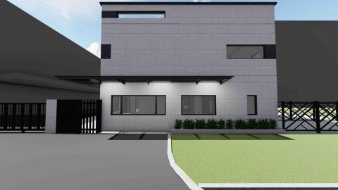 湛奇設計工作室 - 建築外觀3D設計建模渲染彩色