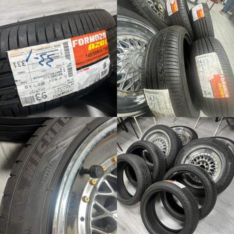 大貸誌專業貸款免費諮詢 - #特殊規格輪胎? 4條（全新）
165/50R16  75V
（FORMOZA）
現在 4條胎皮 含 4 #鋁合金海拉輪圈
其中2輪圈 無外蓋
現在一口價：6000
地點：台南市南區 自取