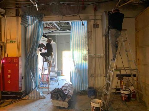 昱廣工程行 - 切割工程 門加寬加大