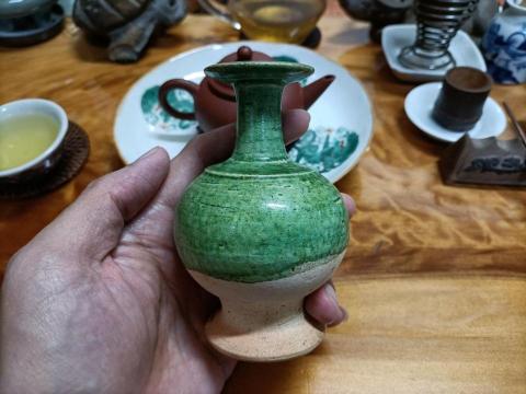 紫砂壺古陶瓷鑑定 - 唐代-長頸瓶