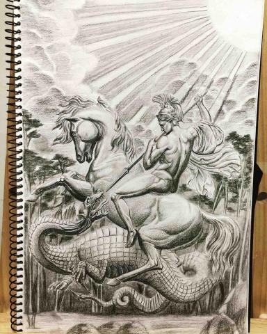 AS tattoo心宿刺青 - 手繪素描2