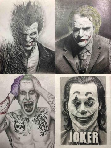 AS tattoo心宿刺青 - 小丑素描