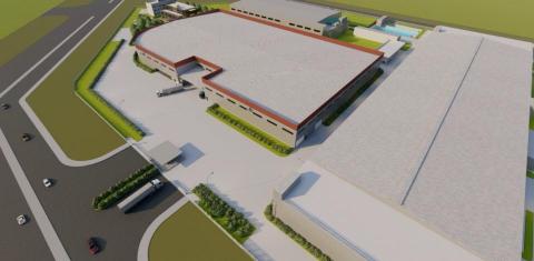 湛奇設計工作室 - 工業廠房規劃整合建模