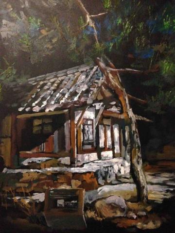 杜比作品 - 油畫(韓屋) 杜比作品 - 油畫(韓屋)