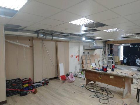 風管規劃，靜電機安裝，水電 - 