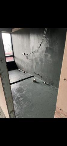 俊奕工程行 - 廁所防水
地板整理 腳邊貼玻璃纖維網上下各10公分
在上兩層彈性水泥防水