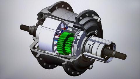 Lion設計工坊 - E-Bike的輪鼓電機