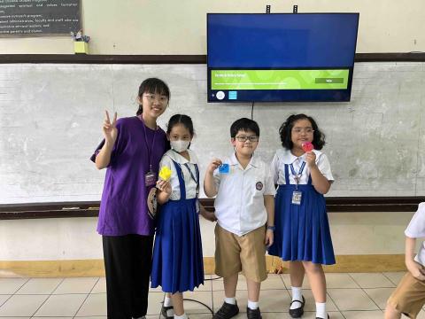 林品妤 - 暑假到菲律賓僑校教孩童中文