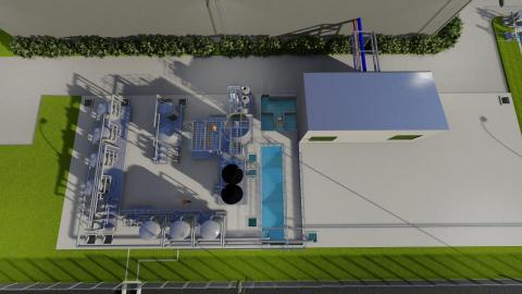 湛奇設計工作室 - 工業製程及污水系統建模