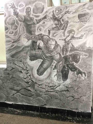 AS tattoo心宿刺青 - 壁畫素描