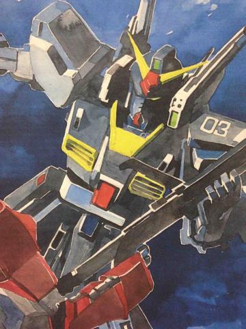 杜比作品 - 手繪(水彩)鋼彈 杜比作品 - 手繪(水彩)鋼彈