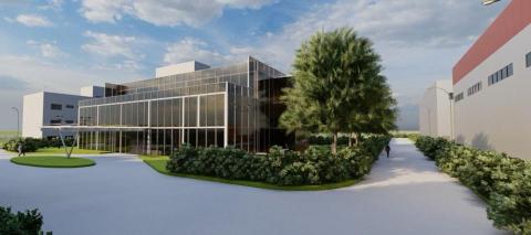 湛奇設計工作室 - 廠辦景觀建模渲染