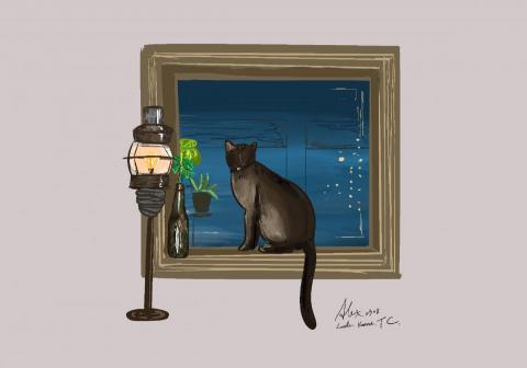 顏薇 - 畫畫教學 - procreate 電繪作品
