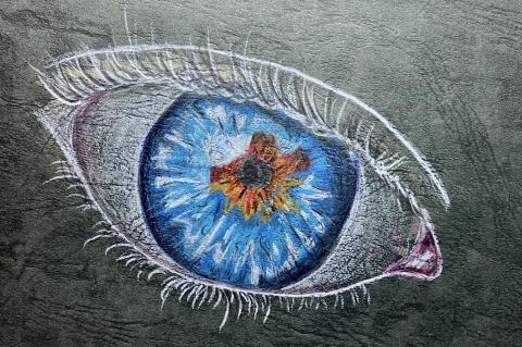 顏薇 - 畫畫教學 - 色鉛筆作品