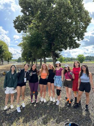 妮蓁 - 德國集中營擔任英語導覽員志工