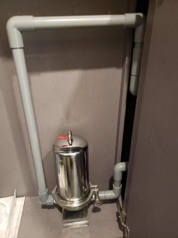 曾兆士 - 不鏽鋼全戶型濾水器(施工後)