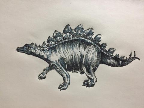 顏薇 - 畫畫教學 - 代針筆作品
