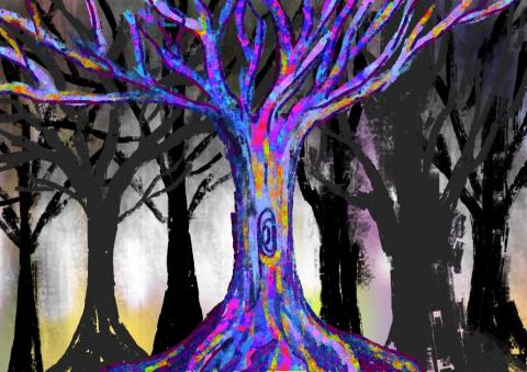 顏薇 - 畫畫教學 - procreate 電繪作品
