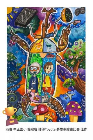 冰沙美術工作室🖌️✨ - 繪畫比賽佳作
作品主題:想像中的未來汽車