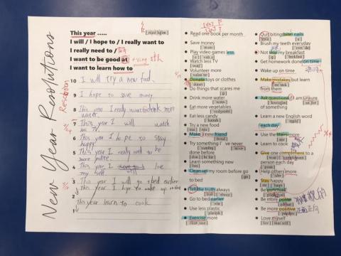 許美鈴 - New Year Project_ Resolution worksheet_3