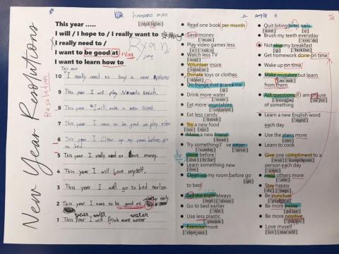 許美鈴 - New Year Project_ Resolution worksheet_1
