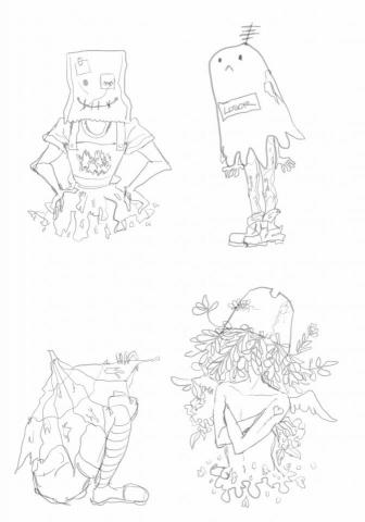 抹MOU 個人工作室 - 塗鴉貼紙（可客製）