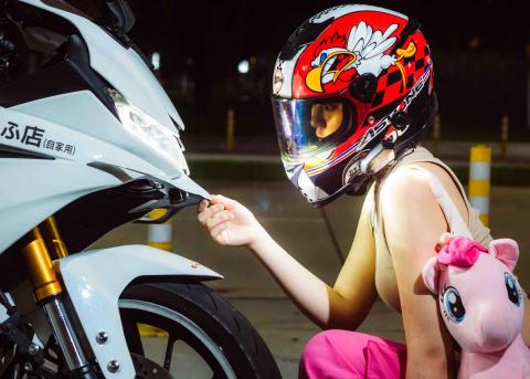 倩攝影 - 重機女孩