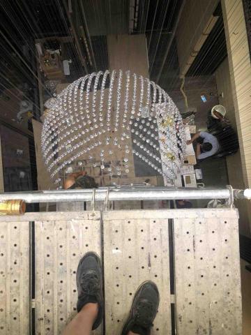 張先生 - 大廳吊燈安裝