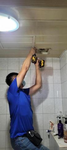 晨鈞企業社 - 更換抽風機  晨鈞企業社 - 更換抽風機