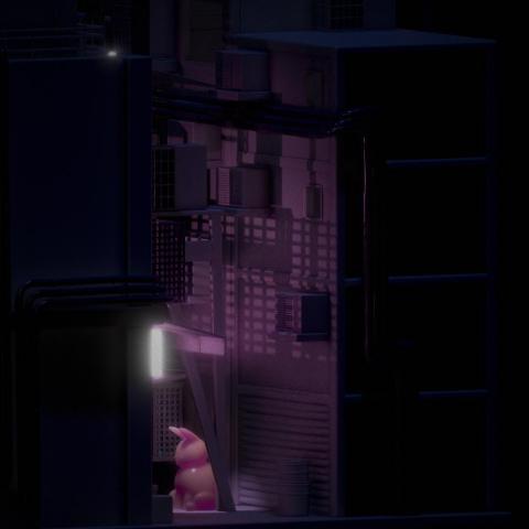 Maga 3D - Nomad建模 廢棄小巷兔兔