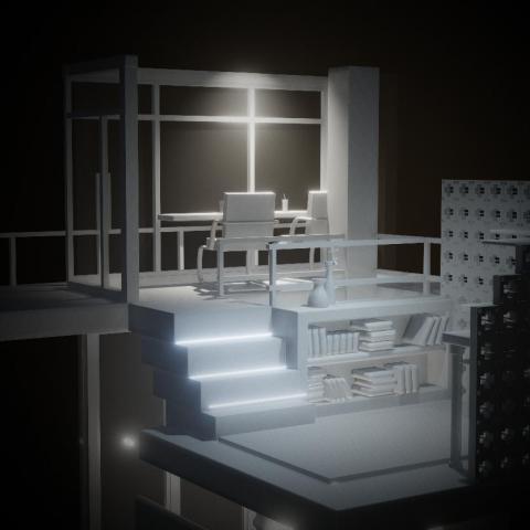 Maga 3D - Nomad建築建模 細部圖