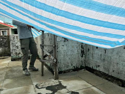 錩育有限公司 - 中和民宅-雨遮防水/女兒牆防水/屋頂積水處理(施工中) 錩育有限公司 - 中和民宅-雨遮防水/女兒牆防水/屋頂積水處理(施工中)