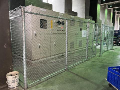 崧興工程行 - 菱形網圍籬