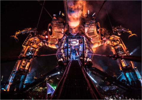 丰點子創意整合行銷有限公司 - 2016-2018 Arcadia 大蜘蛛電音派對