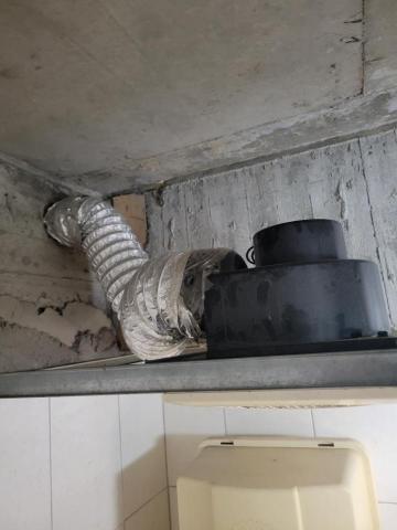 風管 風機 靜電機 配管工程 - 施工前